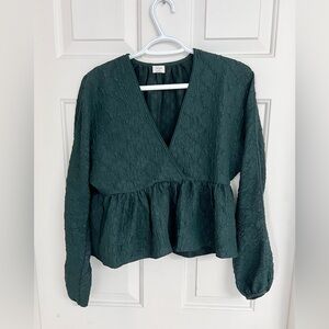 Wilfred Peplum Blouse
